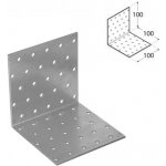 Domax Úhelník montážní Zn KM - 100x100x100mm KM13 – Zboží Mobilmania