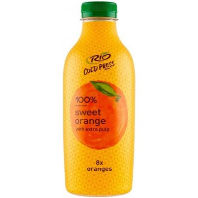Rio Cold Press 100% pomerančová šťáva 0,75 l
