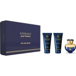 Versace Pour Femme Dylan Blue pro ženy EDP 50 ml + tělové mléko 50 ml + sprchový gel 50 ml dárková sada – Hledejceny.cz