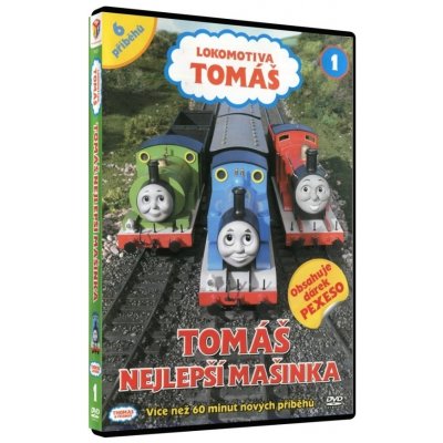 Lokomotiva tomáš 1: Nejlepší mašinka DVD – Zboží Mobilmania