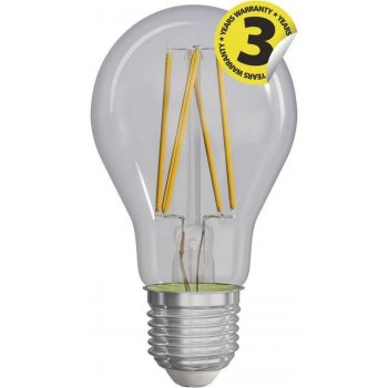Emos LED žárovka Filament A60 A++ 8W E27 Teplá bílá od 79 Kč - Heureka.cz