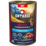 Ontario Adult hovězí pate s příchutí spiruliny 400 g – Hledejceny.cz