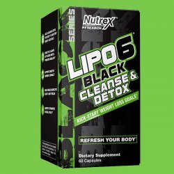 Nutrex Lipo 6 Black Cleanse&Detox 60 kapslí