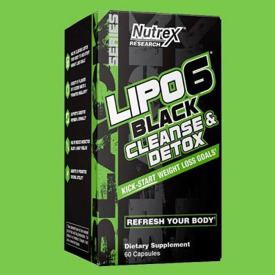 Nutrex Lipo 6 Black Cleanse&Detox 60 kapslí – Zbozi.Blesk.cz