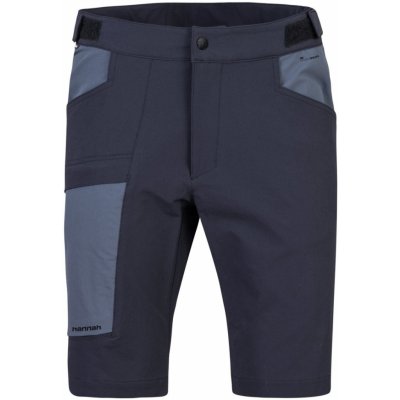 Hannah pánské vodoodpudivé kraťasy Verne 2 Anthracite/dark slate – Zboží Dáma