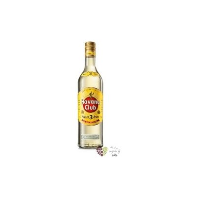 Havana Club „ Aňejo 3 aňos ” white Cuban rum 37.5% vol. 1.00 l