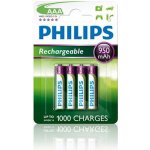 Philips AAA 950mAh 4ks R03B4A95/10 – Zboží Živě