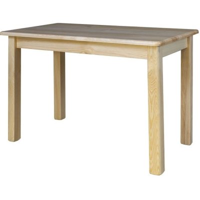 Nábytek z lesa - Dřevený jídelní stůl z masivu borovice ST104 - 80x50, 100x55, 100x70, 110x60, 120x75, 150x75 cm