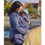 Jožánek softshellová těhotenská a nosící bunda Pavla 2 tmavě modrý melír – Zboží Mobilmania
