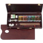 Olejové barvy Rembrandt Box Traditional / 15x15 ml + 1x40 ml + příslušenství – Hledejceny.cz