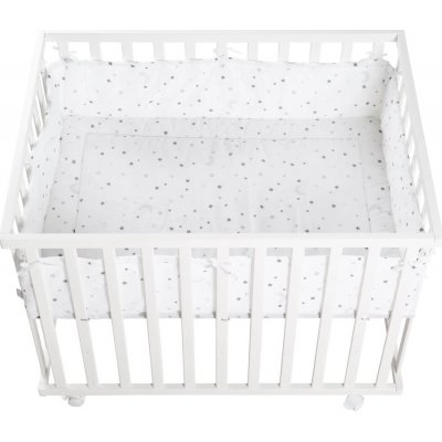 Roba dětská ohrádka 100 x 75 cm Sternenzauber bílá – Zboží Dáma