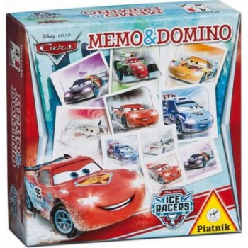 Piatnik Pexeso & Domino: Cars Ice Racers