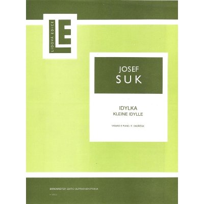 Suk Josef Idylka op. 7. IV. č. 2 – Zboží Dáma
