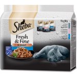 Sheba Fresh & Fine Rybí výběr ve šťávě 15 x 50 g – Zboží Mobilmania