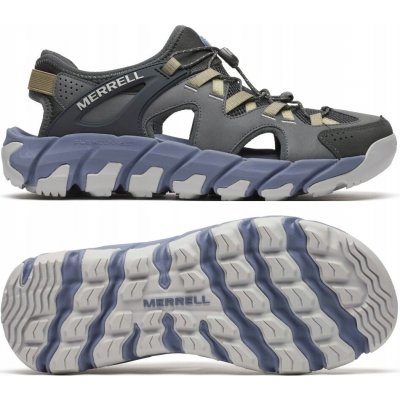 Merrell Maipo Explorer Sieve pánské sandály tmavě šedá – Zboží Mobilmania