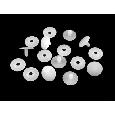 Klouby s pojistkou Ø25 mm - transparent (4 sada) – Zboží Dáma Klouby s pojistkou Ø25 mm - transparent (4 sada) – Zboží Dáma