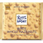 Ritter Sport White Whole Hazelnuts 100 g – Zboží Mobilmania