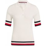 Tommy Hilfiger Tričko Lenox Pullover Polo dámské ecru – Zboží Dáma