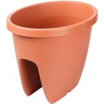 PLASTKON balkónový květináč OVI 30 cm terakota – Hledejceny.cz