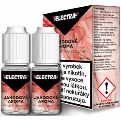 Ecoliquid Electra 2Pack Strawberry 2 x 10 ml 6 mg – Hledejceny.cz