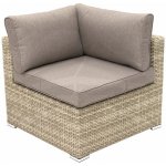 Deokork Ratanový rohový díl SEVILLA (béžová) – Hledejceny.cz