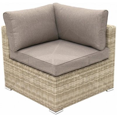 Deokork Ratanový rohový díl SEVILLA (béžová) – Hledejceny.cz