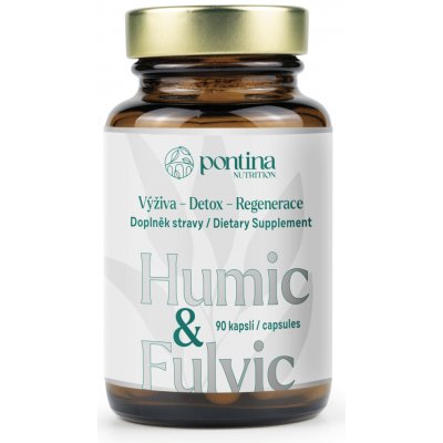 Pontina Nutrition s Humic & Fulvic acid 90 kapslí – Hledejceny.cz