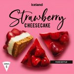 Iceland Cheesecake s jahodami 540g – Zboží Dáma