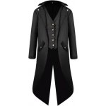 Halloweenské středověké viktoriánské bundové pro Steampunkový gotický frakový kabát – Sleviste.cz