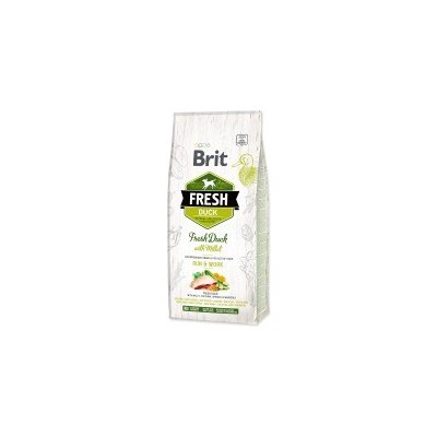 BRIT Fresh Duck with Millet Active Run & Work (12kg) 1 pytel 12 kg