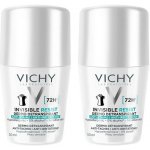 Vichy Sada kuličkových antiperspirantů Invisible Resist 72H 2 x 50 ml – Zboží Dáma
