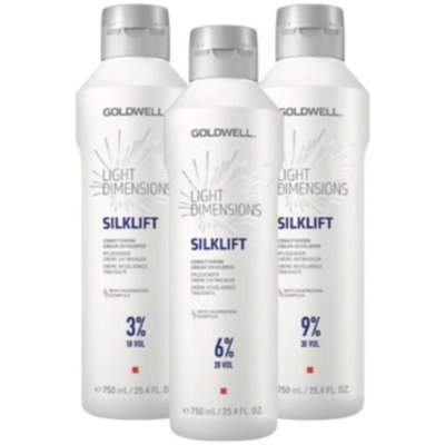 Goldwell Light Dimensions SilkLift Conditioning Cream Developer 30 Vol. 9% 750 ml – Zboží Dáma