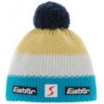 Zimní čepice EISBÄR Star Pompon MÜ SP Kids Banana/White/Blue