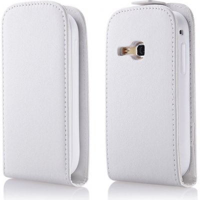 Pouzdro EGO Mobile SAMSUNG S6500 Mini 2 bílé vertikální, Flexi