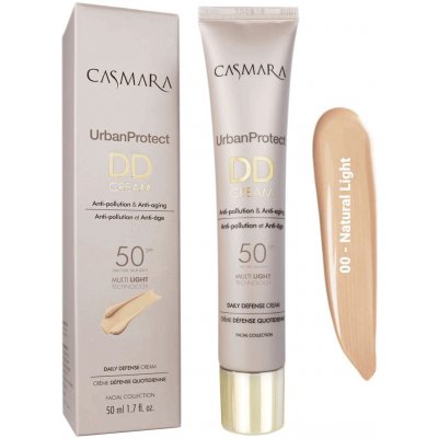 Casmara Urban Protect DD Cream lehký tónovací DD krém s anti-age účinkem 5000 Natural Light SPF 50 ml – Zboží Dáma