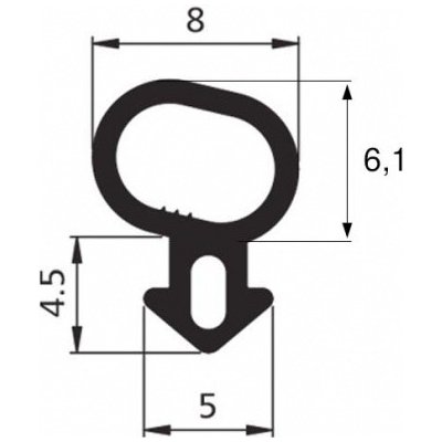 DAB Trade Těsnění DA-232E Panorama (EPDM) – Zbozi.Blesk.cz