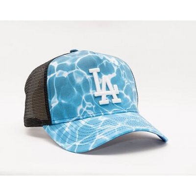 New Era A Frame Summer City Los Angeles Dodgers MLB Blue Trucker Hat