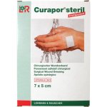 Curapor Transparent sterilní náplast 7 x 5 cm 5 ks – Zboží Mobilmania