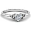 Prsteny Mabell Dámský stříbrný prsten ABBIE CZ221R0530 10C45