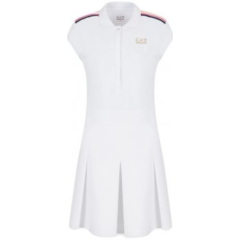 EA7 Woman Jersey Dress white