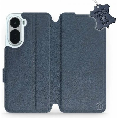 Kožené flip pouzdro na mobil Xiaomi Redmi A7 Pro Mobiwear modré – Hledejceny.cz