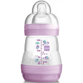 MAM láhev Anti Colic růžová 160ml