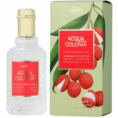 4711 Acqua Colonia Lychee & White Mint kolínská voda unisex 50 ml