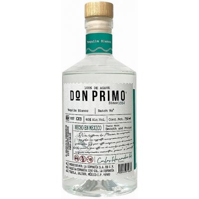 La Cofradía Don Primo Blanco 100% Agave 38% 0,7 l (holá láhev) – Hledejceny.cz
