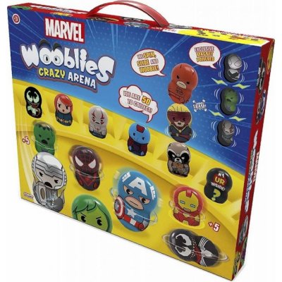 TM Toys Wooblies Marvel Bojová Aréna s 2 turbo vystřelovači – Zboží Mobilmania