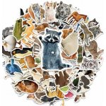 Set 100 samolepek zvířátka – Zboží Živě