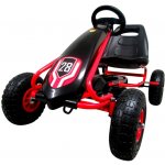 R-Sport Dětská šlapací motokára černá G4 – Zboží Dáma
