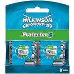 Wilkinson Sword Protector 3 8 ks – Zboží Dáma