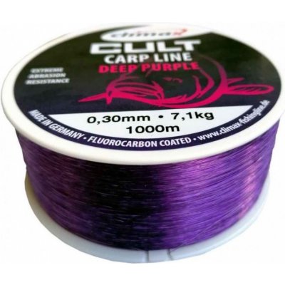 CLIMAX Cult Carp Line Deep purple 1000 m 0,28 mm 5,8 kg – Zboží Mobilmania