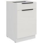 Stolarz-Lempert Kuchyňská skříňka Aria WH-WH - dolní 50 D 1F 1S dvířka + šuplík PREMIUM BOX – Hledejceny.cz